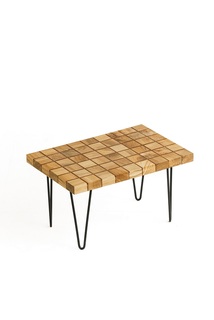 Журнальный стол (woodzpro) коричневый 55.0x45.0x80.0 см.