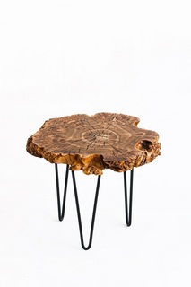 Журнальный стол (woodzpro) коричневый 60.0x45.0x60.0 см.