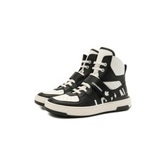 Высокие кожаные кеды Dsquared2