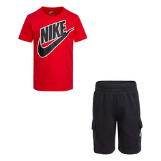 Детский костюм Futura Tee Cargo Shorts Set Nike
