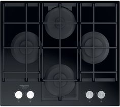 Газовая варочная панель Hotpoint-Ariston QS 61F/BK (черный)
