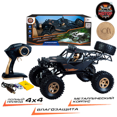 Радиоуправляемая игрушка Пламенный мотор Краулер-Багги Пантера (черный)