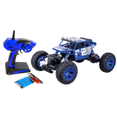 Радиоуправляемая игрушка Пламенный мотор Краулер Койот, аккум. 4WD (синий)