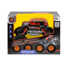 Радиоуправляемая игрушка Пламенный мотор Краулер Вездеход, аккум., 4WD (оранжевый)