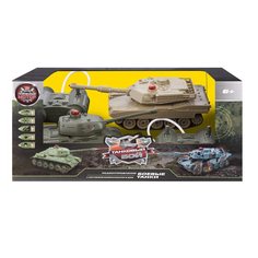 Радиоуправляемая игрушка Пламенный мотор Танковый бой 1:32 Т34 - Abrams M1A2 (мультиколор)