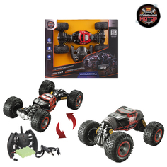 Радиоуправляемая игрушка Пламенный мотор Вездеход трюковой, 4 WD (красный)