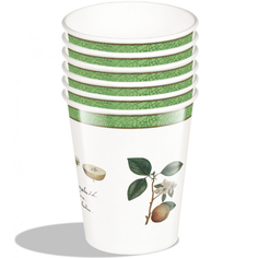 Набор одноразовых стаканов PrioritY Яблоко 250 мл 6 шт