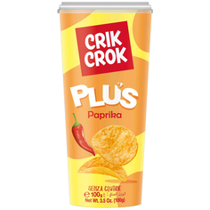 Картофельные чипсы Crik Crok Plus Paprikal 100 г
