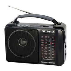 Радиоприемник Supra ST-18U, черный