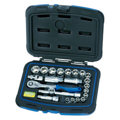 Набор головок HEYTEC HE-50840301583, 23 предмета