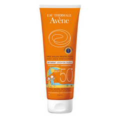 Avene, Солнцезащитное молочко для детей SPF50+, 250 мл