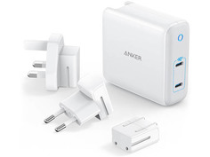 Зарядное устройство Anker PowerPort Atom III Duo 2xUSB-C 60W EU White A2629H21
