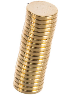 Неодимовый магнит Forceberg 10х1.5mm 20шт 9-1212209-020