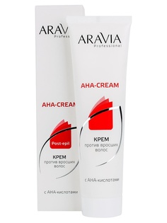 Крем против вросших волос с АНА-кислотами Aravia Professional 100ml 1067