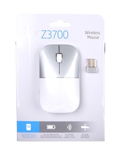 Мышь HP Z3700 White-Silver 171D8AA