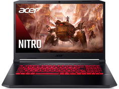 Ноутбук Acer Nitro 5 AN517-41-R4YX NH.QARER.001 (AMD Ryzen 5 5600H 3.3GHz/8192Mb/512Gb SSD/GeForce RTX 3060 6144Mb/Wi-Fi/Bluetooth/Cam/17.3/1920x1080/Endless OS)