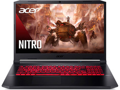 Ноутбук Acer Nitro 5 AN517-41-R2LC NH.QARER.008 (AMD Ryzen 5 5600H 3.3GHz/12288Mb/512Gb SSD/GeForce RTX 3060 6144Mb/Wi-Fi/Bluetooth/Cam/17.3/1920x1080/Windows 10)