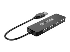 Хаб USB Orico FL01-BK