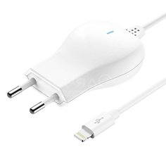 Зарядное устройство OLMIO для Apple Lightning 038608, 2.1 A