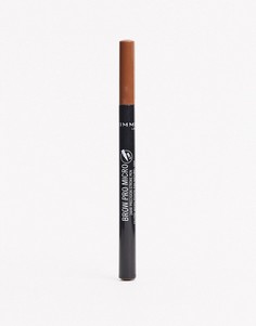 Карандаш для бровей Rimmel Brow Pro Micro 24HR Precision-Stroke-Коричневый цвет