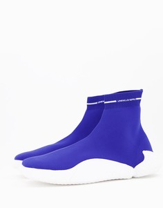 Кроссовки-носки с фигурной подошвой ASOS Unrvlld Spply-Голубой
