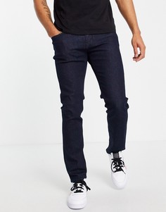 Узкие умеренно выбеленные джинсы Armani Exchange J13-Голубой