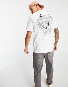 Белая футболка с надписью "Picnic in Paris" Carhartt WIP-Белый