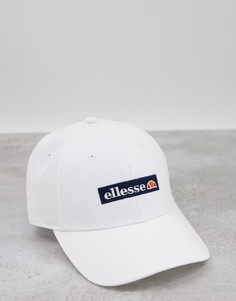 Белая бейсболка с логотипом ellesse Drebbo-Белый