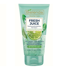 Детоксифицирующий скраб для лица Лайм FRESH JUICE Bielenda