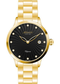Швейцарские наручные женские часы Atlantic 29142.45.67MB. Коллекция Elegance