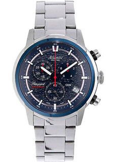Швейцарские наручные мужские часы Atlantic 87466.47.51. Коллекция Seasport