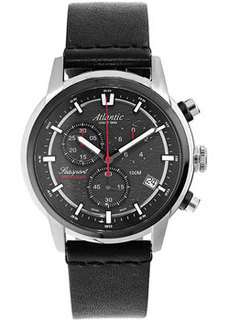 Швейцарские наручные мужские часы Atlantic 87461.42.41. Коллекция Seasport
