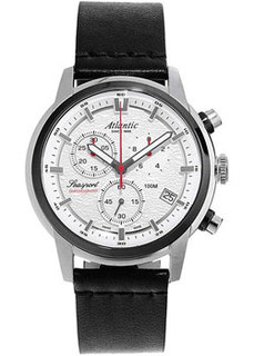 Швейцарские наручные мужские часы Atlantic 87461.42.21. Коллекция Seasport