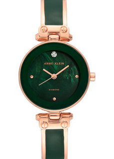 fashion наручные женские часы Anne Klein 1980OLRG. Коллекция Diamond