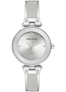 fashion наручные женские часы Anne Klein 1981LGSV. Коллекция Diamond