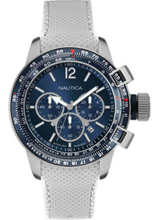 Швейцарские наручные мужские часы Nautica NAPLECR21. Коллекция BFC Chrono Box Set