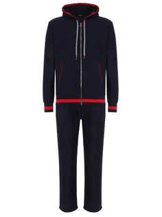 Костюм хлопковый с принтом Kiton