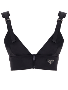 Топ на молнии Prada