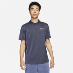 Мужская теннисная рубашка-поло NikeCourt Dri-FIT ADV Slam - Синий