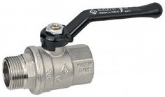Кран шаровый 1.1/2&quot; В-Н Oregon, ручка 40бар, t-120*C латунь Bugatti