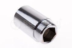 Удлинитель хром 1&quot;х50мм В-Н 32бар, t-200*С Gibax