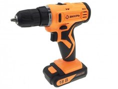 Дрель-шуруповерт Вихрь аккумуляторная ударная ДА-18Л-2кУ (2,0 А/ч)
