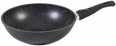 Сковорода-вок Мечта Гранит, 28 см, съемная ручка Black (р078802)
