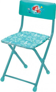 Стул детский NIKA Русалочка от Disney, складной, мягкий (СТУ1/13)
