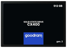 Внутренний твердотельный накопитель GOODRAM CX400 Gen.2 512GB (SSDPR-CX400-512-G2)