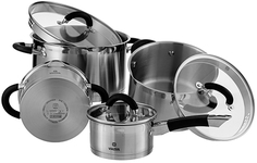 Набор посуды VINZER Progresso, 9 предметов (89021)