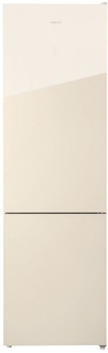 Холодильник Hiberg RFC-400DX NFGY Beige Glass