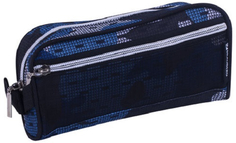Пенал-косметичка Brauberg Storm, 20х6х9 см, с ручкой, карман из сетки (229275)