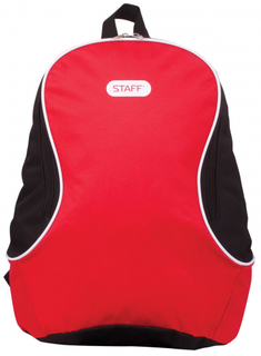 Рюкзак Staff Flash, 40х30х16 см, красный/черный (226372)