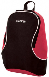 Рюкзак Staff Flash, 40х30х16 см, черный/красный (270296)